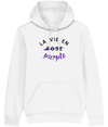 La Vie En Purple Unisex Hoodie - jousca.com